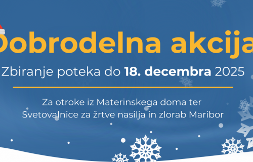 Decembrska dobrodelna akcija: podarimo nasmeh otrokom v stiski