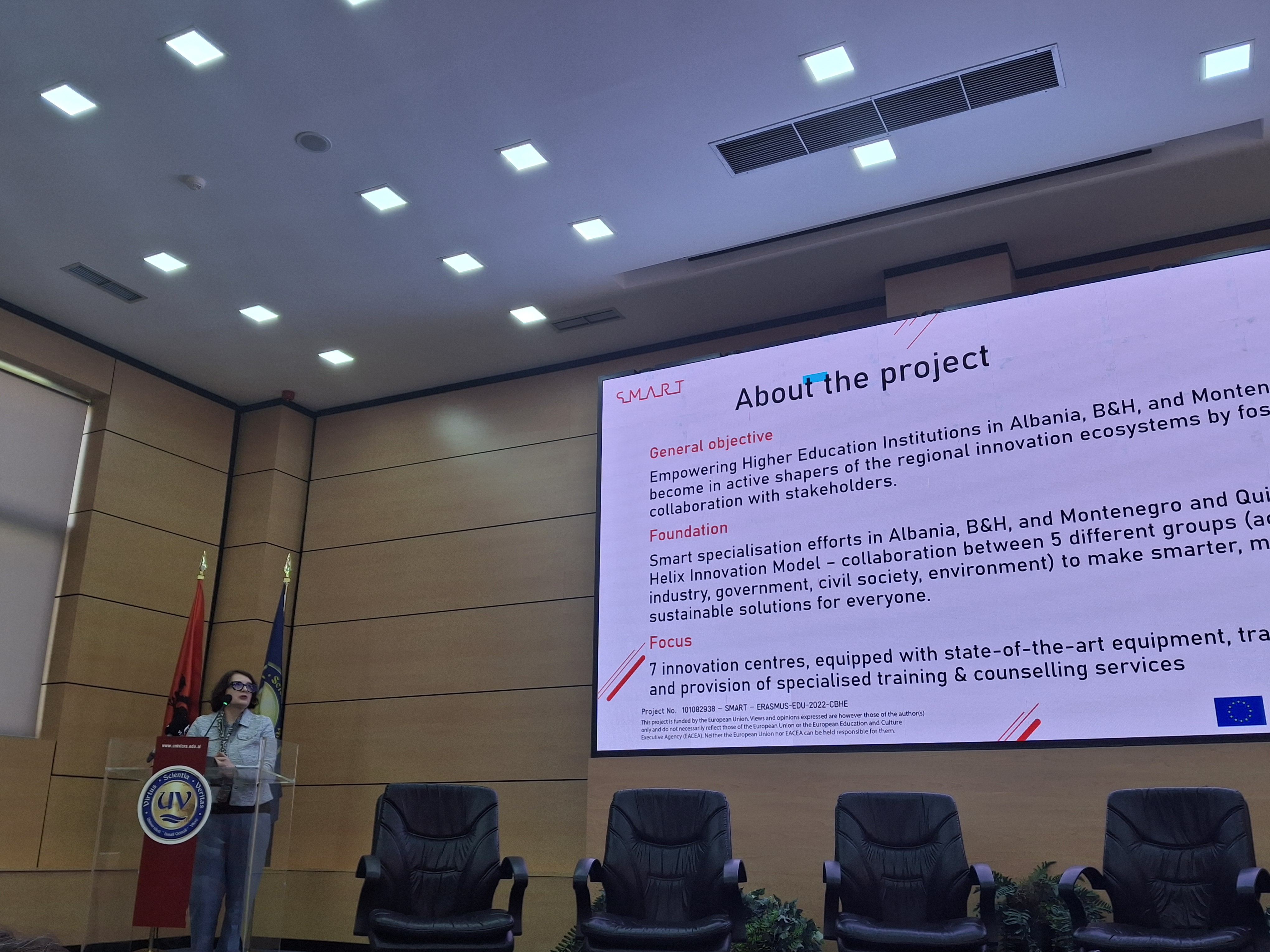 Predstavitev inovacijskega centra SMART City Hub in projekta SMART v Albaniji 2